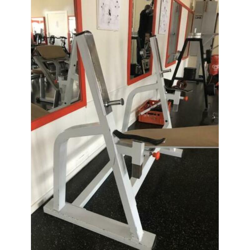 Decline halterbank benchpress bench drukbank bankdrukken