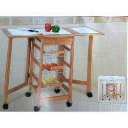Trolley voor serveren of als extra werkplekken