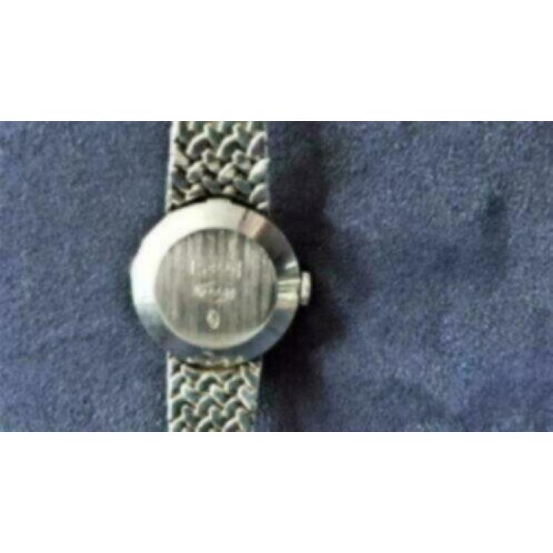 Delbana incabloc 925 zilveren dames horloge