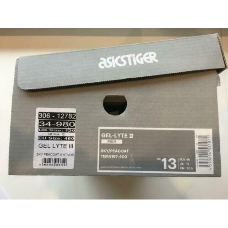 Asics gel-lyte III (3) World map Atmos EU47.5