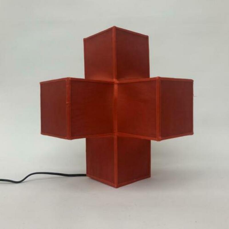 Tafellamp rood design