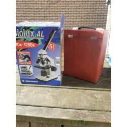 Biolux bresser microscoop koi karpers compleet.