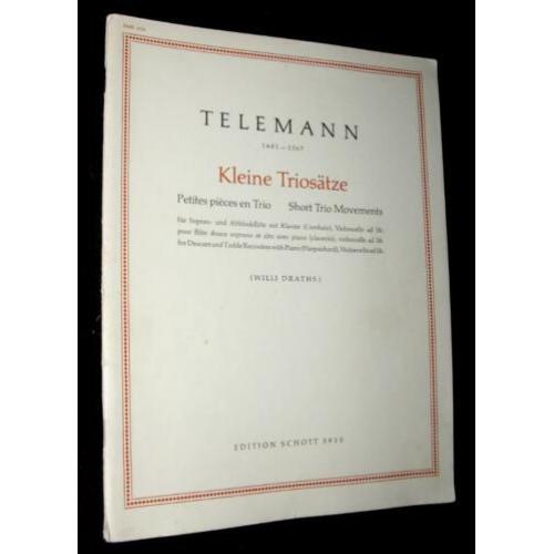 Telemann - Kleine Triosatze - Fur Sopran- Und Altblockflote