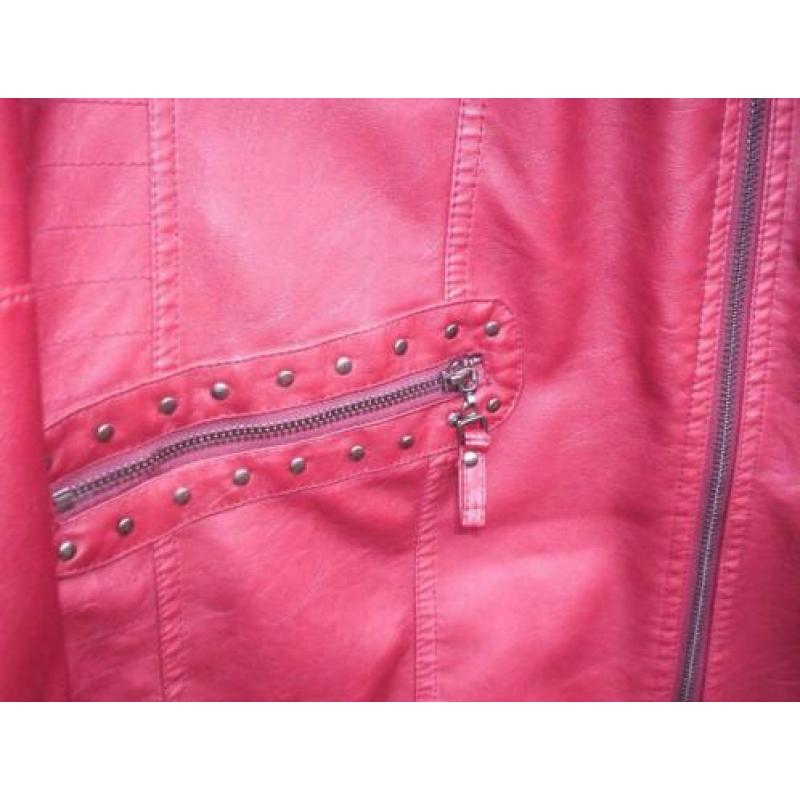 Dames Jack/jas maat 50 kleur is ossenrood