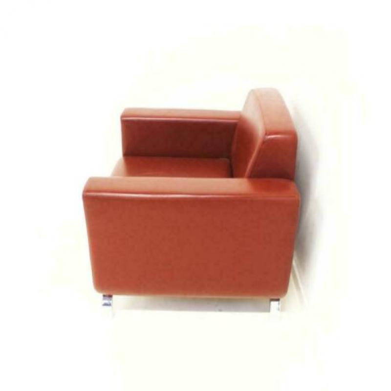 Design Fauteuils, Design Stoelen, Leren Stoelen, Bruin Leer