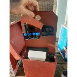 Biolux bresser microscoop koi karpers compleet.