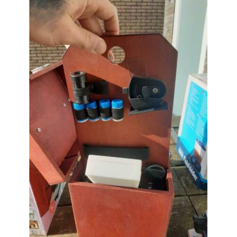 Biolux bresser microscoop koi karpers compleet.