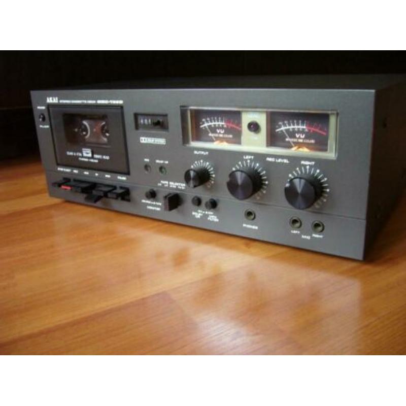 akai gxc-725 d 3 koppen cassettedeck Z.G.A.N