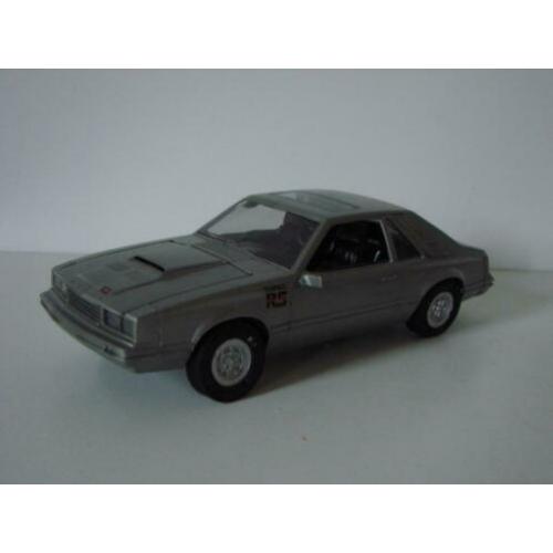 Revell Mercury Capri Turbo Ford Mustang plastic model kit