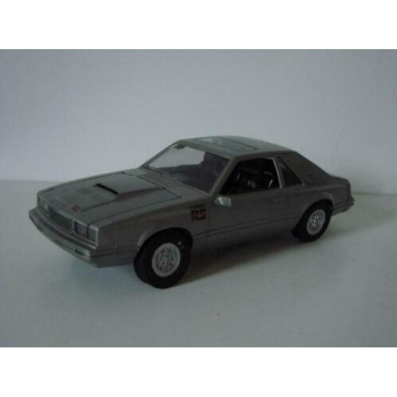 Revell Mercury Capri Turbo Ford Mustang plastic model kit
