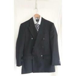 Compleet pak / kostuum Zuiver scheerwol VIP Men maat 46 (s)