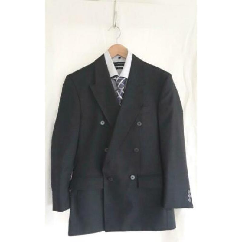 Compleet pak / kostuum Zuiver scheerwol VIP Men maat 46 (s)