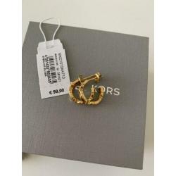 Michael Kors oorbellen Mercer Link verguld