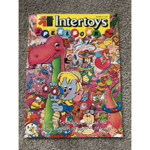 Intertoys Speelboek ‘93/‘94 Nintendo GI Joe Barbie Marklin