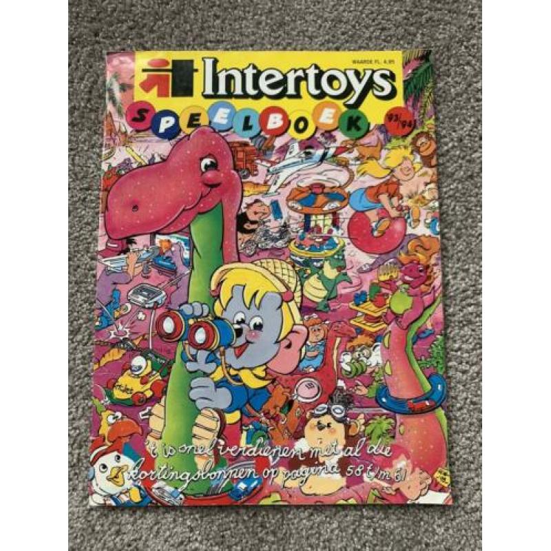 Intertoys Speelboek ‘93/‘94 Nintendo GI Joe Barbie Marklin