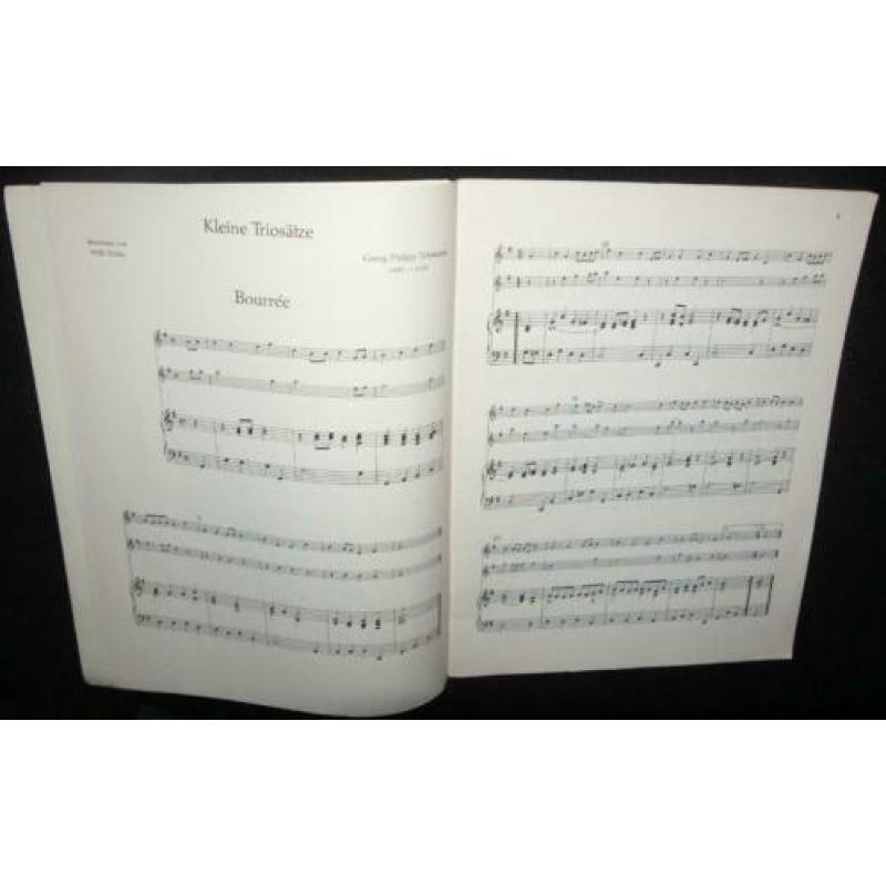 Telemann - Kleine Triosatze - Fur Sopran- Und Altblockflote
