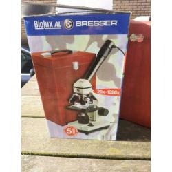 Biolux bresser microscoop koi karpers compleet.