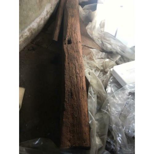 Oude gebinten balk