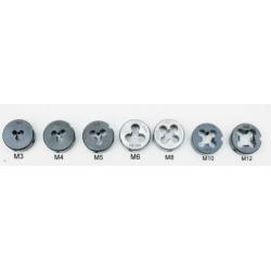 Set metrische snijplaten M3 t/m. M 12 € 23,00