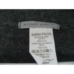 leuk grijs vestgilet van Sarah Pacini, mt one size