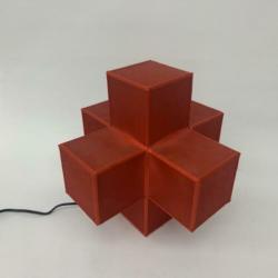Tafellamp rood design