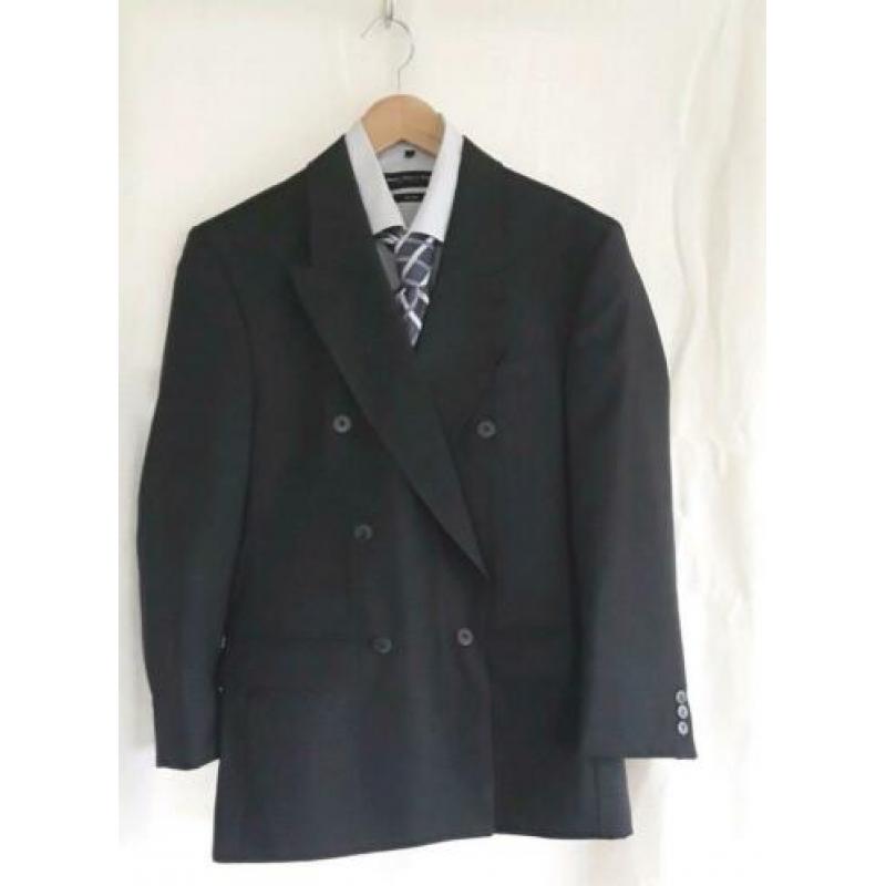 Compleet pak / kostuum Zuiver scheerwol VIP Men maat 46 (s)