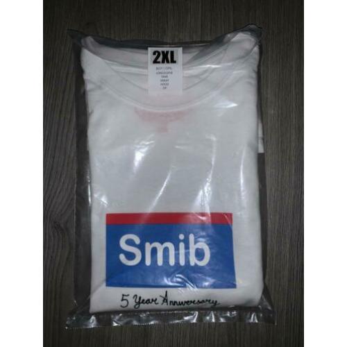 Smib 5 year fuck ov white tee (maat xxl) sumibu patta