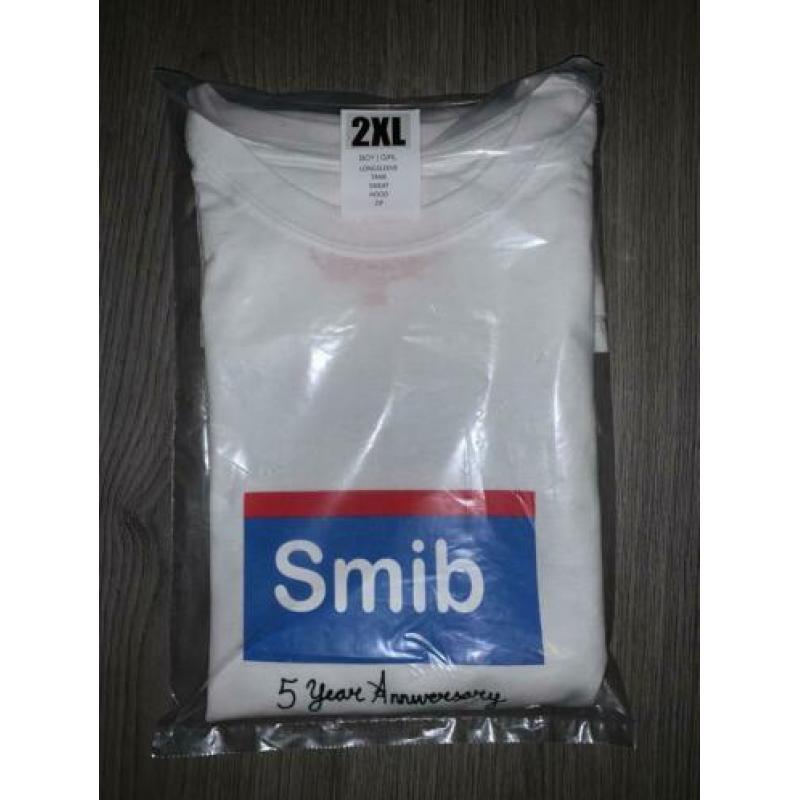 Smib 5 year fuck ov white tee (maat xxl) sumibu patta