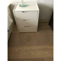 Auping bed (wit) spiraal bodem, 1.80-2.00,incl matrassen