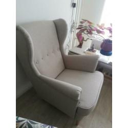 STRANDMONOorfauteuil, Skiftebo lichtbeige