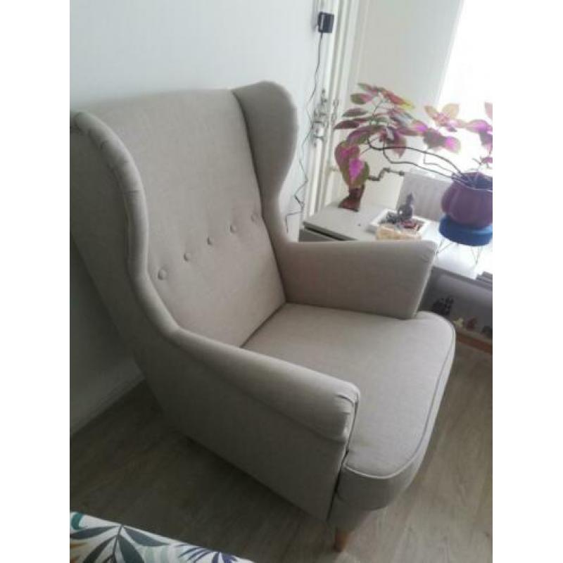 STRANDMONOorfauteuil, Skiftebo lichtbeige