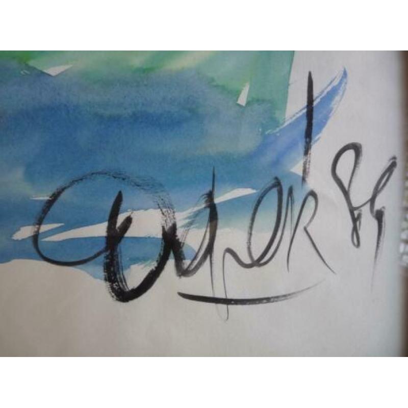 Aquarel Onbekende maker 1984 ?