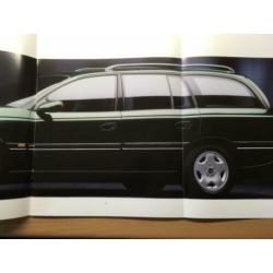 Autofolder/Brochure OPEL Omega Stationwagon 44 pagina's 1994