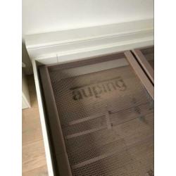 Auping bed (wit) spiraal bodem, 1.80-2.00,incl matrassen