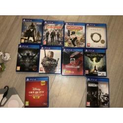 Ps4 met aantal spellen