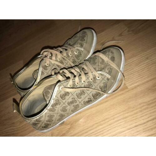 Echte Guess dames sneakers bruin maat 38 zo goed als nieuw