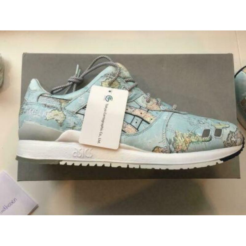 Asics gel-lyte III (3) World map Atmos EU47.5