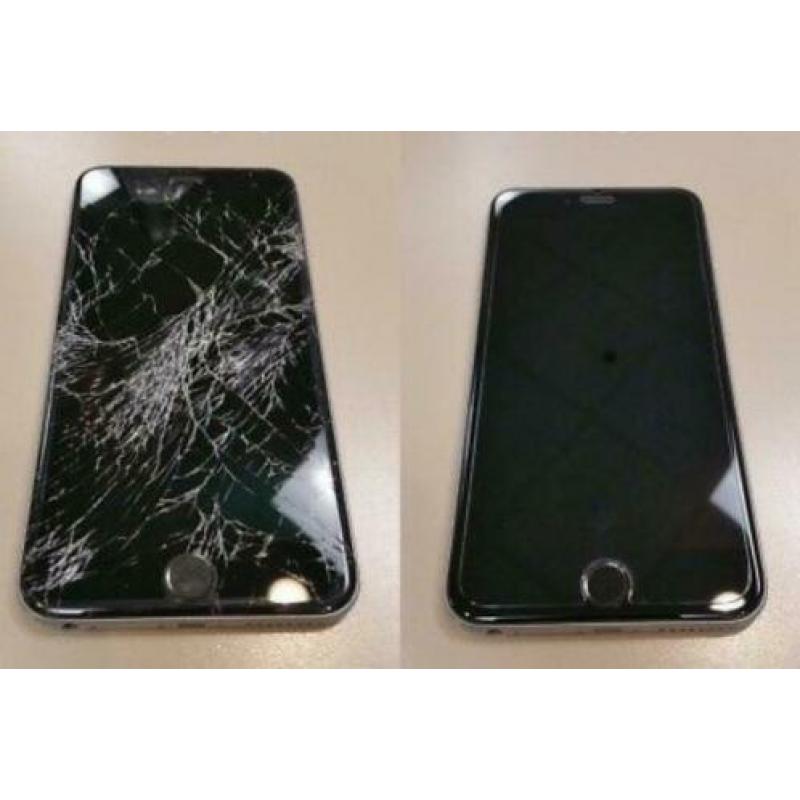 iPhone kapot scherm vervangen reparatie @Locatie! 7 6s 6 X 8