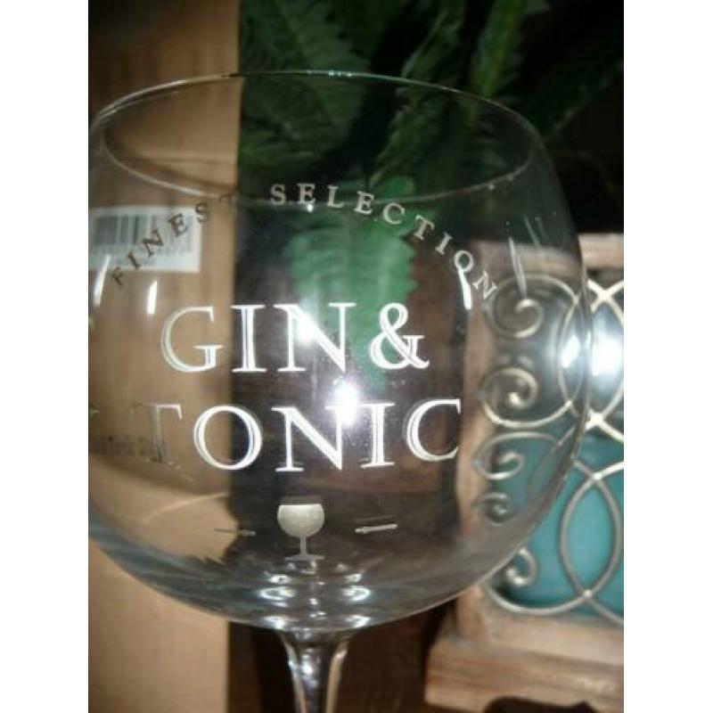 4 grote riviera maison glazen gin tonic