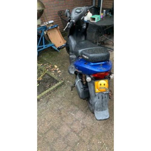 Kymco geel kenteken 4 Takt