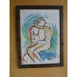 Aquarel Onbekende maker 1984 ?