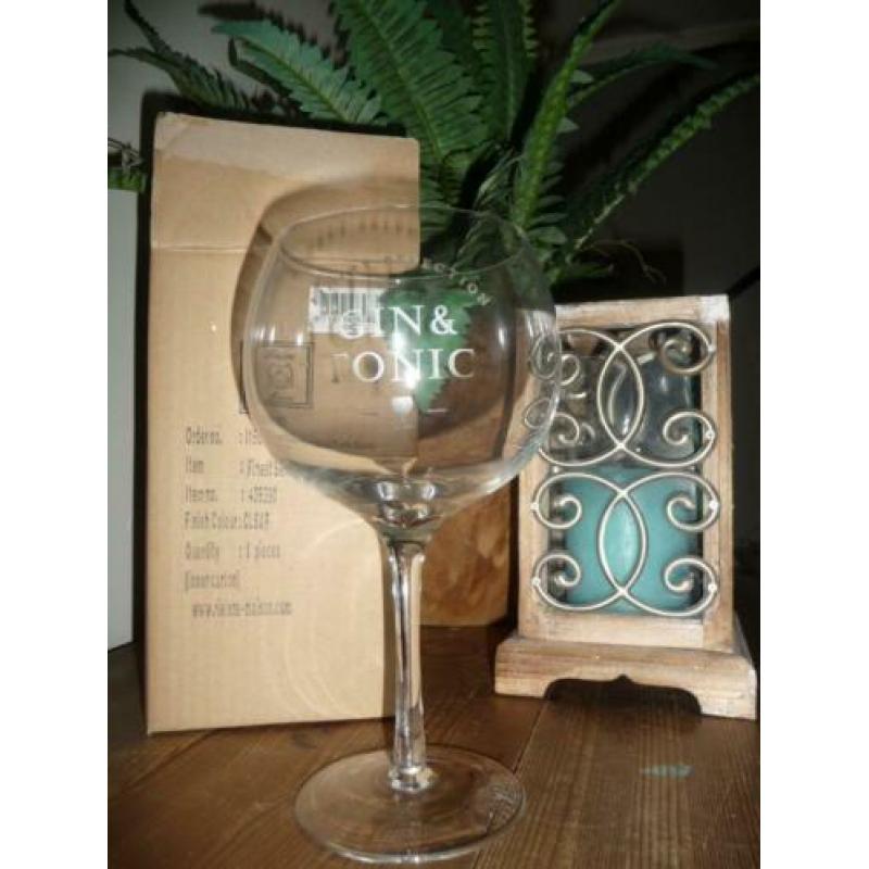 4 grote riviera maison glazen gin tonic