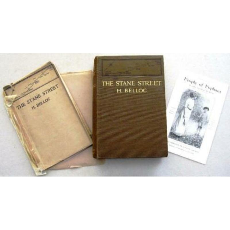 The Stane Street 1913 Hilaire Belloc - Romeinse weg Engeland