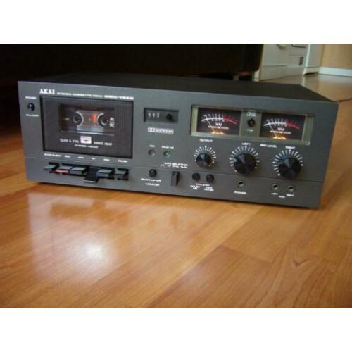 akai gxc-725 d 3 koppen cassettedeck Z.G.A.N