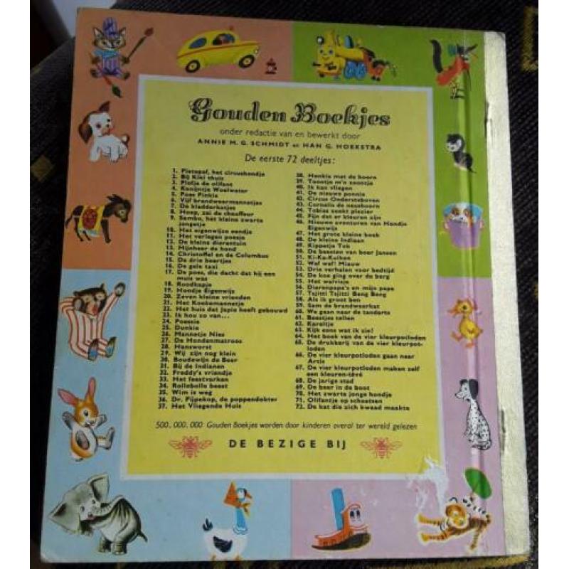 Oud gouden boekje boudewijn de beer annie m.g schmidt