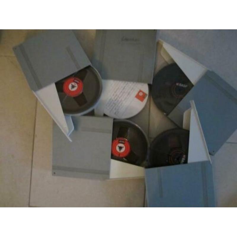 BANDRECORDER basf 5 STUK BANDEN 15 cm