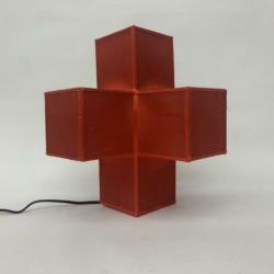 Tafellamp rood design