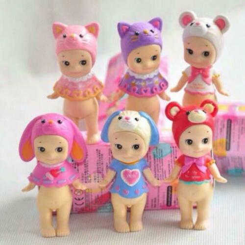 SET 6 Sonny Angel poppetjes figuren figuur valentijn dieren