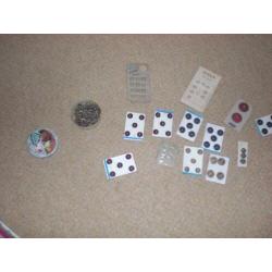 knopen wol lap stof breiboeken/wol /breinaalden /spelden