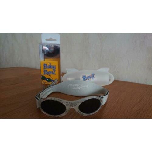 Baby banz zonnebril met koker 0-2 jaar
